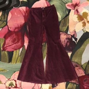 We The Free Velvet Flare Pants
